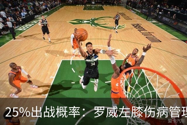 25%出战概率：罗威左膝伤病管理，开拓者主场对灰熊恐缺他